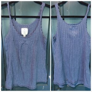 Soft Blue Heritage Forever 21 Cami Sleeveless